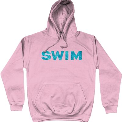 College-Hoodie SWIM - Baby Pink