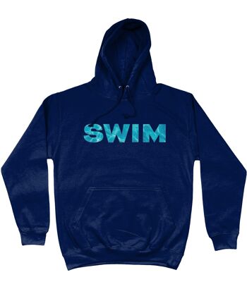 Sweat à capuche College SWIM - Oxford Navy