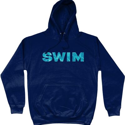 Felpa con cappuccio da college SWIM - Oxford Navy