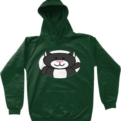 Kids Hoodie CAT - Forest