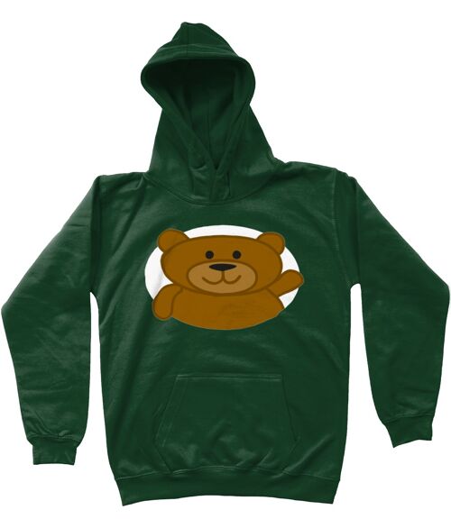 Kids Hoodie BEAR - Forest