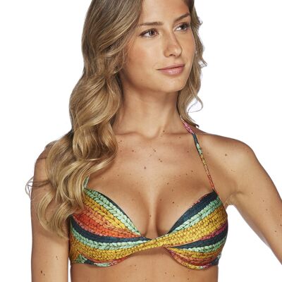 Haut de Bikini Balconnet - ARCO IRIS - Vert xl