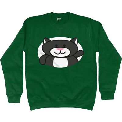 AWDis Kids Sweatshirt CAT - Bottle Green