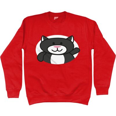 AWDis Kids Sweatshirt CAT - Fire Red