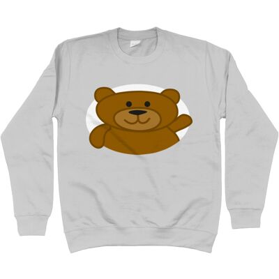 Kinder-Sweatshirt BEAR - Heather Grey