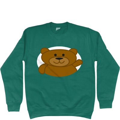 Kid's Sweatshirt BEAR - Jade
