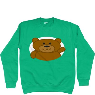 Kid's Sweatshirt BEAR - Kelly