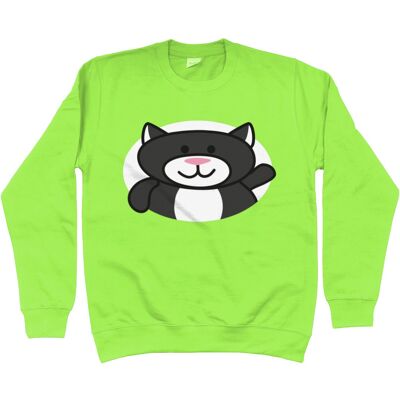 AWDis Kids Sweatshirt CAT - Lime Green