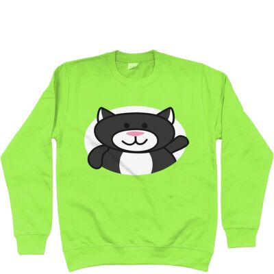 AWDis Kinder Sweatshirt CAT - Limettengrün