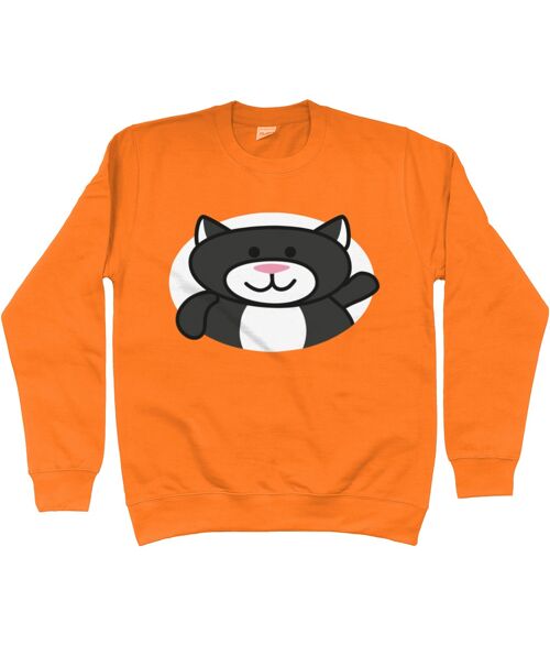 AWDis Kids Sweatshirt CAT - Orange Crush