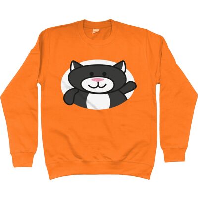 AWDis Kids Sweatshirt CAT - Orange Crush