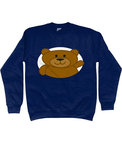 Kid's Sweatshirt BEAR - Oxford Navy