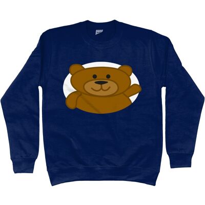 Kid's Sweatshirt BEAR - Oxford Navy