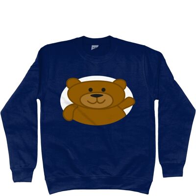 Kid's Sweatshirt BEAR - Oxford Navy
