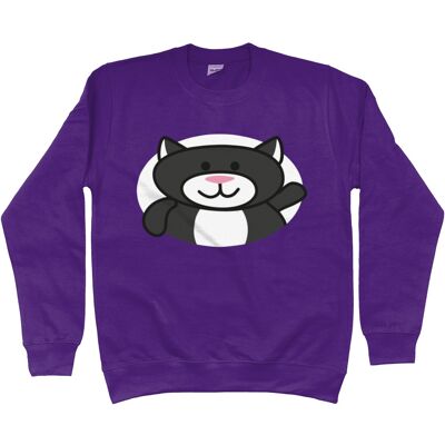 AWDis Kinder Sweatshirt CAT - Lila