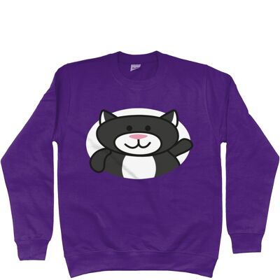 AWDis Kids Sweatshirt CAT - Purple