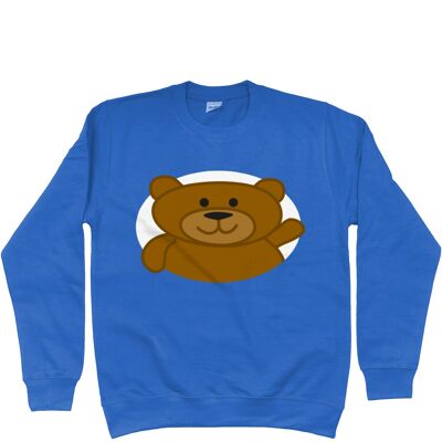 Kinder-Sweatshirt BEAR - Royal