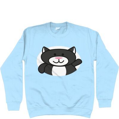 AWDis Kids Sweatshirt CAT - Sky Blue