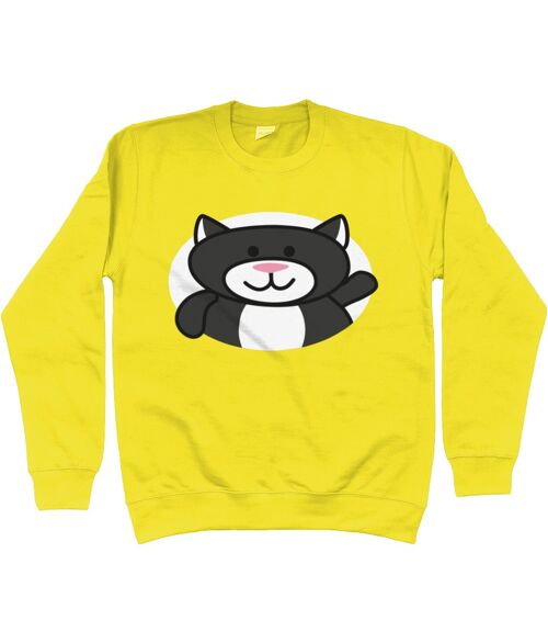 AWDis Kids Sweatshirt CAT - Sun Yellow