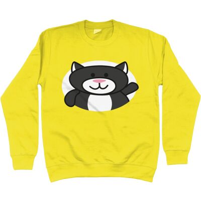 AWDis Kids Sweatshirt CAT - Sun Yellow