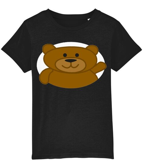 Kid's T shirt BEAR - Black