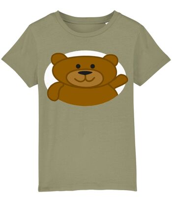 T-shirt enfant BEAR - Sauge