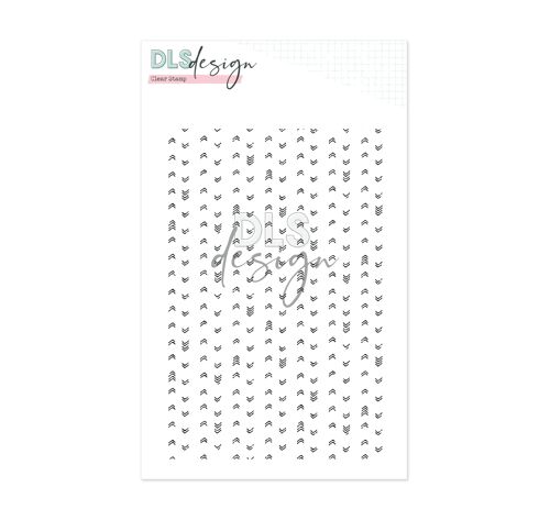 Clear Stamp Grungy Chevron Background