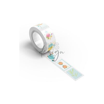 Washi Tape Poststempel Sorglos