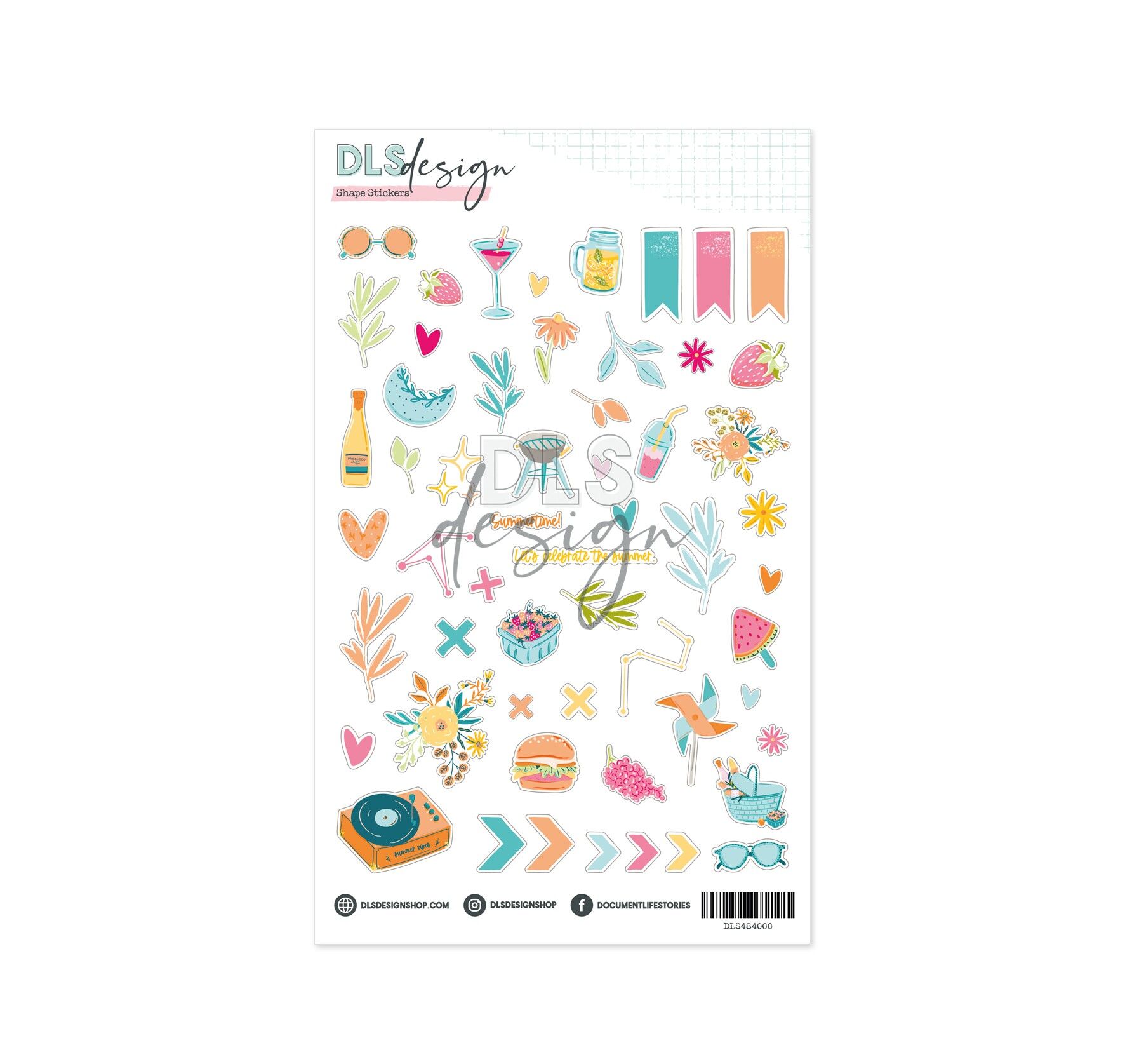 Autocollants de forme Insouciant