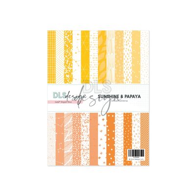 Papierblock 6x8" Essentials Sunshine & Papaya