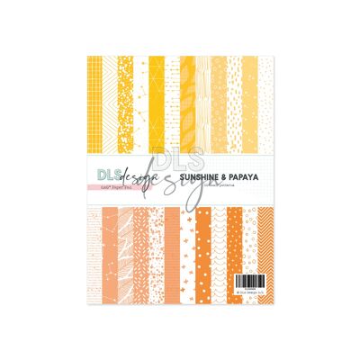 Paper Pad 6x8" Essentials Sunshine & Papaya