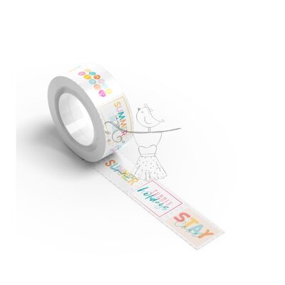 Post Stamp Washi Summer Stories 2022 - Words