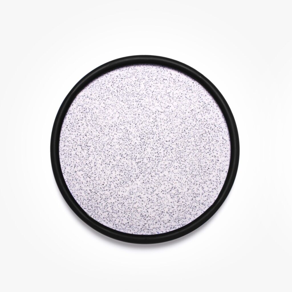 Aro de bandeja, negro.