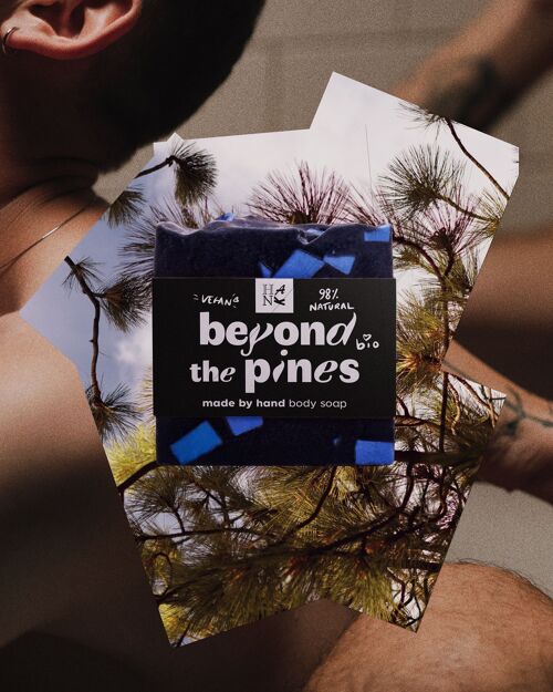 savon surgras "Beyond the Pines" - charbon végétal, 110g