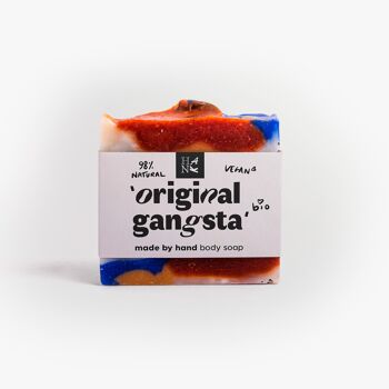 savon surgras exfoliant "Original Gangsta" - paprika et sel noir, 110g 2