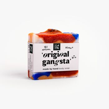 savon surgras exfoliant "Original Gangsta" - paprika et sel noir, 110g 3