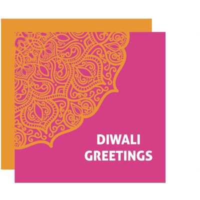 Diwali-Grüße - Mandala