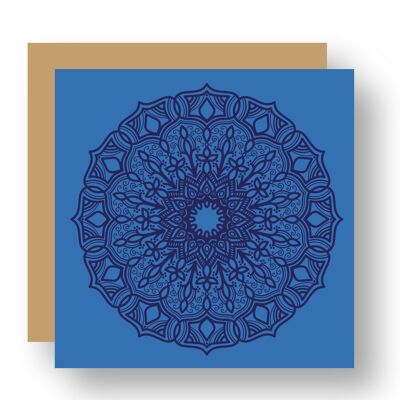 Mandala Blues print