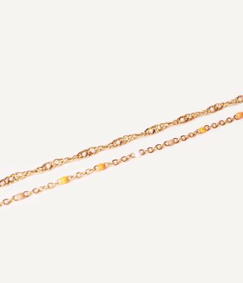 Bracelet multirangs et perles Venezia Or | Bijoux faits main en France 2