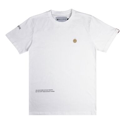 T-shirt classica frequenza bianca 396Hz | Classico