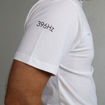 T-shirt classique de fréquence Blanc 396Hz | Classique 3