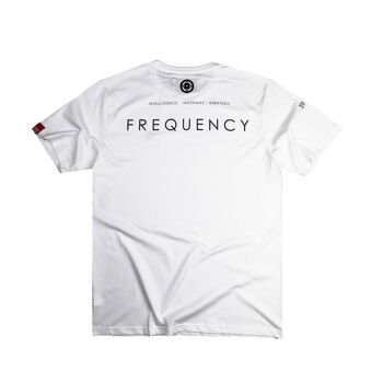 T-shirt classique de fréquence Blanc 396Hz | Classique 4