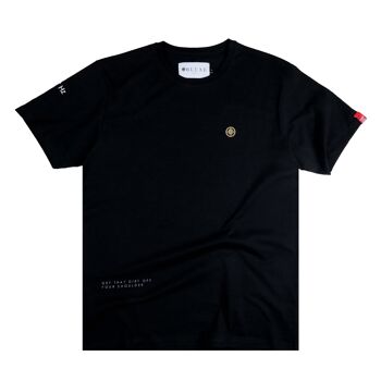 T-shirt classique de fréquence Noir 417Hz | Classique 1