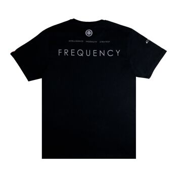 T-shirt classique de fréquence Noir 417Hz | Classique 4