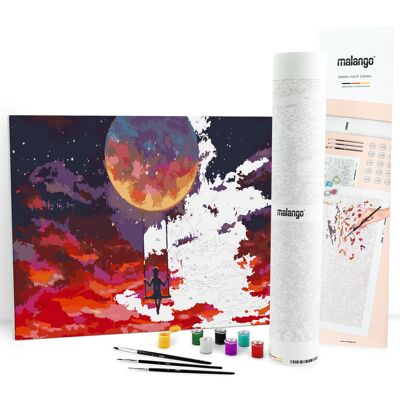 Paint by numbers - moon swing