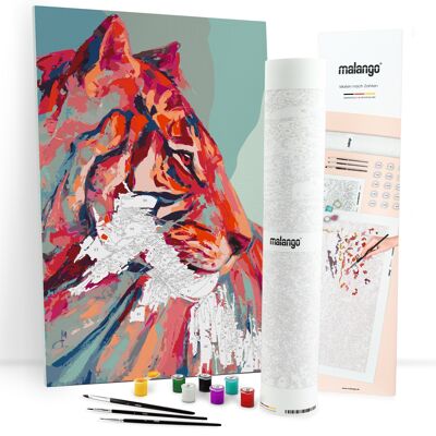 Paint by Numbers - Colorful Tiger