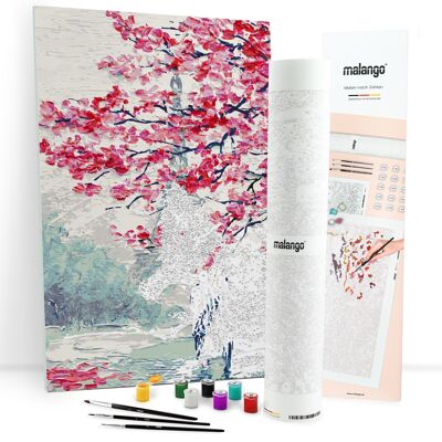 Peinture à numéros - Fleur de cerisier parisienne
