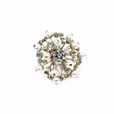 ADDICTED2 - AURORA Ring mit Perlen und Swarovski
