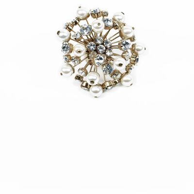ADDICTED2 - AURORA Ring mit Perlen und Swarovski