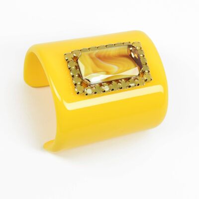 ADDICTED2 - MIA bracelet in yellow resin